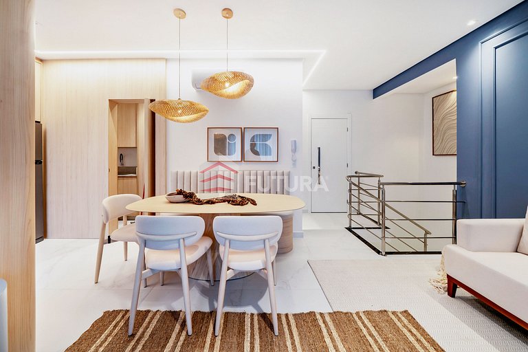 Apartamento de 02 suítes em Canto Grande - LA057EF