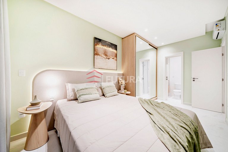 Apartamento de 02 suítes em Canto Grande - LA057EF