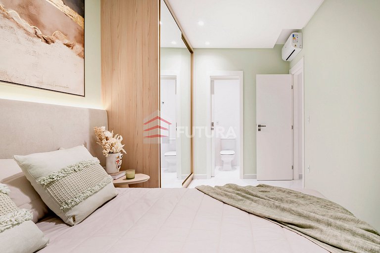Apartamento de 02 suítes em Canto Grande - LA057EF