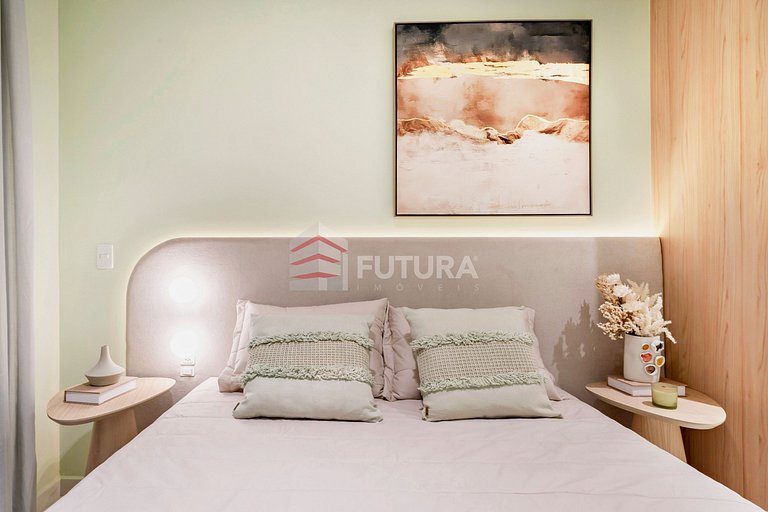 Apartamento de 02 suítes em Canto Grande - LA057EF