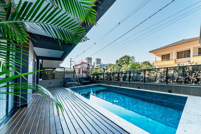 Apartamento de 02 suítes em Canto Grande - LA057EF