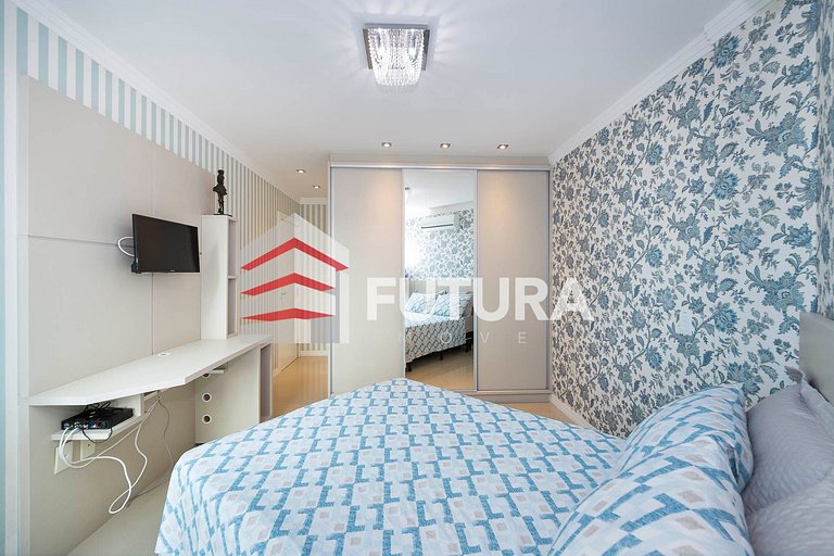 Apartamento com 3 suítes Beira Mar em Bombas SC