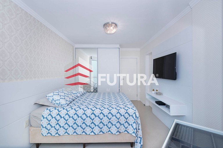 Apartamento com 3 suítes Beira Mar em Bombas SC