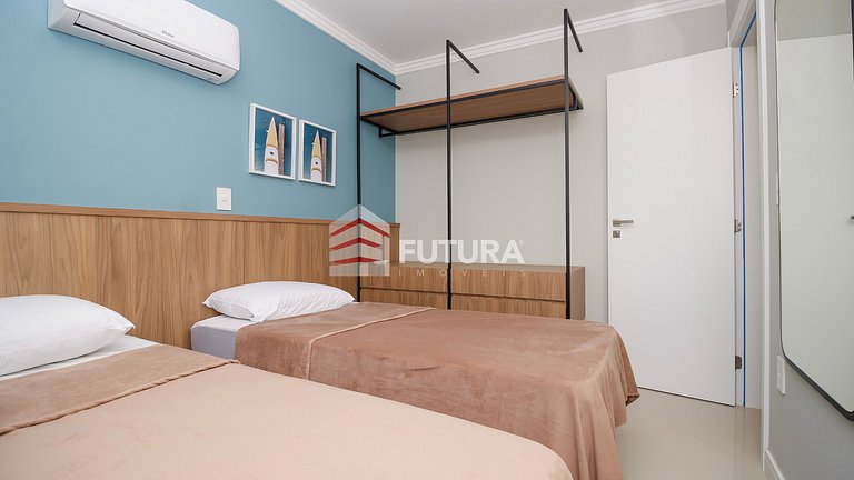 Cobertura duplex 02 dormitórios em Canto Grande;