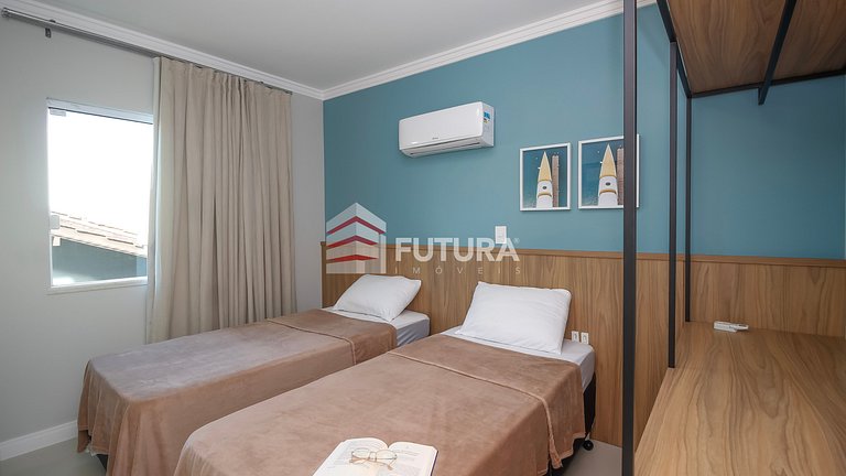 Cobertura duplex 02 dormitórios em Canto Grande;