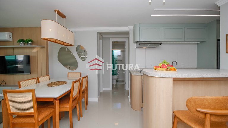 Cobertura duplex 02 dormitórios em Canto Grande;