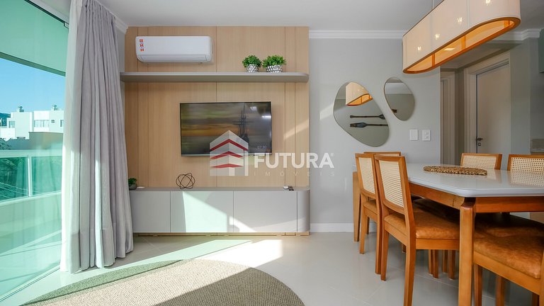 Cobertura duplex 02 dormitórios em Canto Grande;