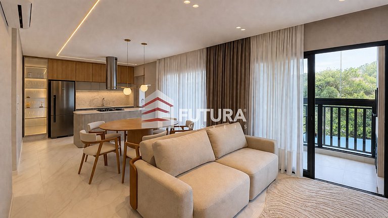 Apartamento com 02 suítes em Canto Grande - LA014EF