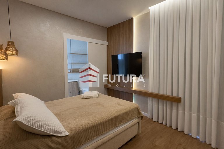 Apartamento com 02 suítes em Canto Grande - LA014EF