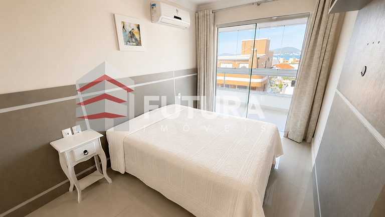 Apartamento vista mar para aluguel em Bombas SC