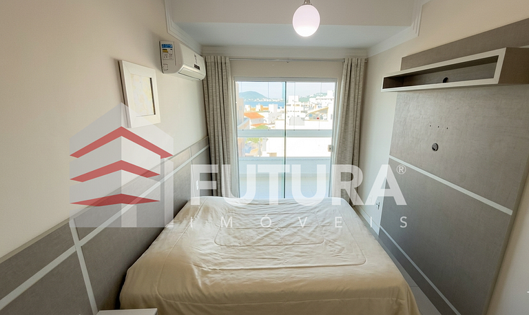 Apartamento vista mar para aluguel de temporada Bombas SC