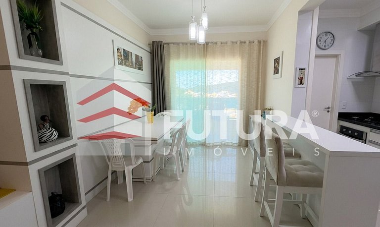 Apartamento vista mar para aluguel em Bombas SC