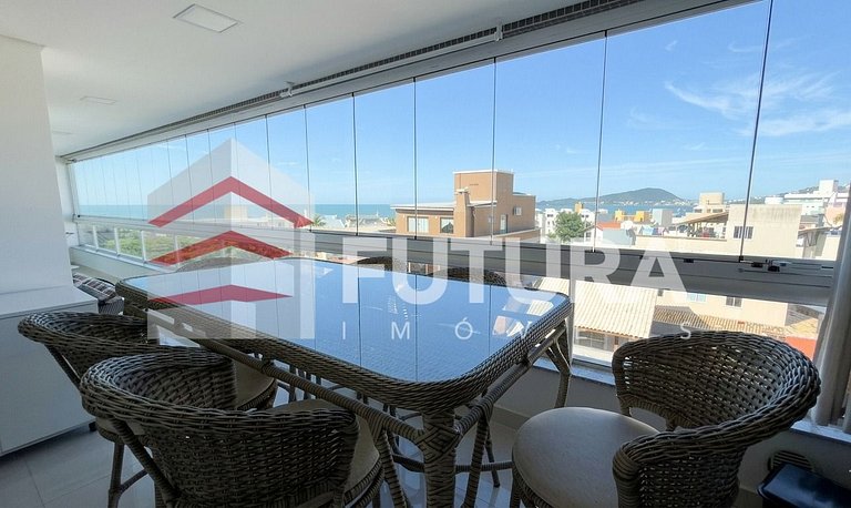 Apartamento vista mar para aluguel em Bombas SC