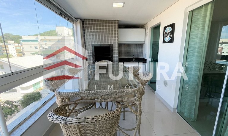 Apartamento vista mar para aluguel de temporada Bombas SC