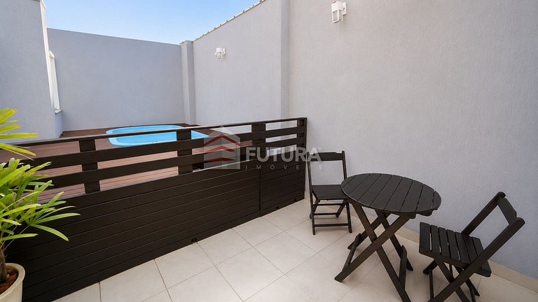 Aluguel de Temporada em Bombinhas – Cobertura Duplex com 2 q