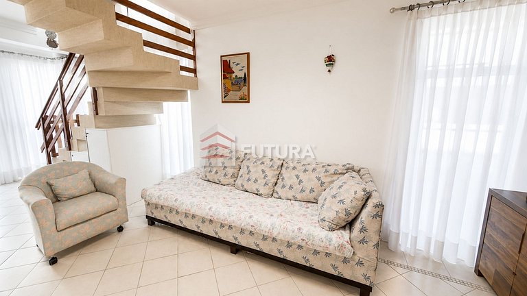 Aluguel de Temporada em Bombinhas – Cobertura Duplex com 2 q