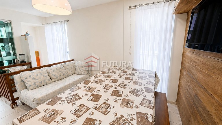 Aluguel de Temporada em Bombinhas – Cobertura Duplex com 2 q