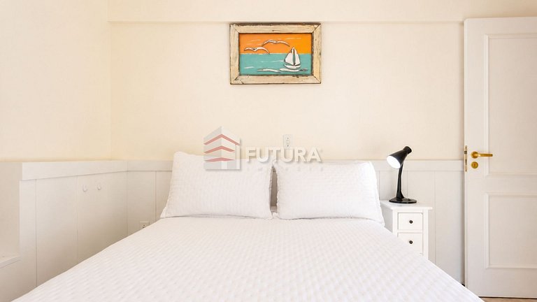 Apartamento para temporada quadra mar em 4 ilhas