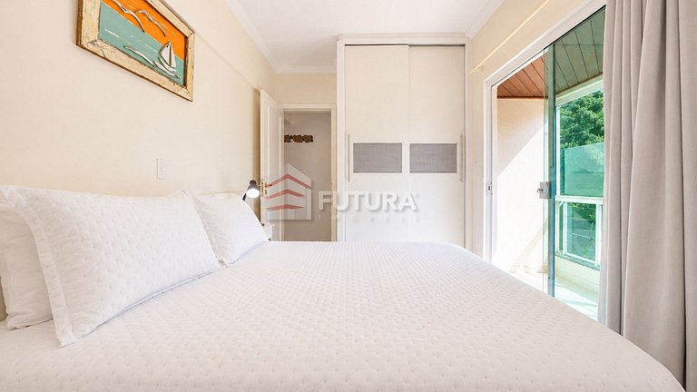 Apartamento para temporada quadra mar em 4 ilhas