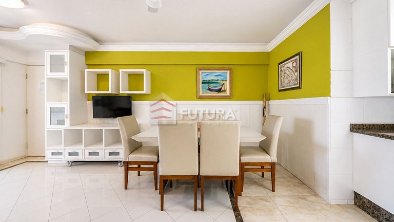 Apartamento para temporada quadra mar em 4 ilhas LA029E
