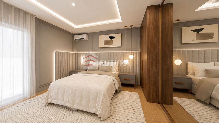 Aluguel de Temporada em Bombinhas – Cobertura Duplex com 3 D