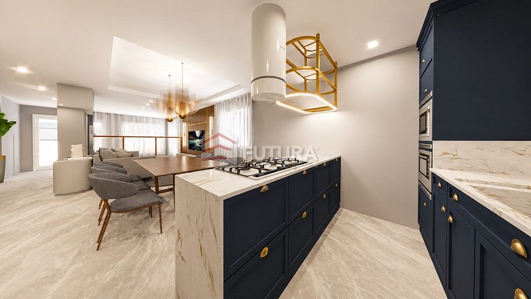 Aluguel de Temporada em Bombinhas – Cobertura Duplex com 3 D