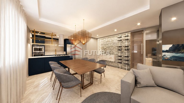 Aluguel de Temporada em Bombinhas – Cobertura Duplex com 3 D