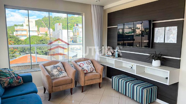 Cobertura quadra mar para 10 pessoas - Bombinhas Centro SC