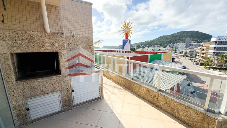 Cobertura quadra mar para 10 pessoas - Bombinhas Centro SC