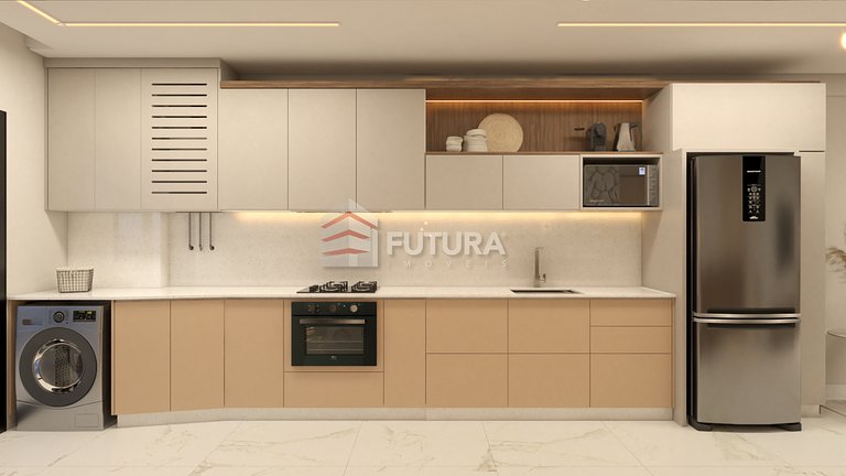 Apartamento 3 suites com vista mar